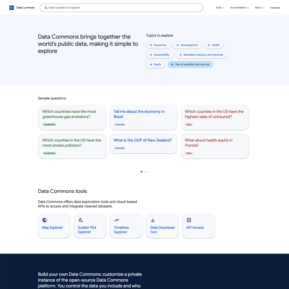 Data Commons — Google